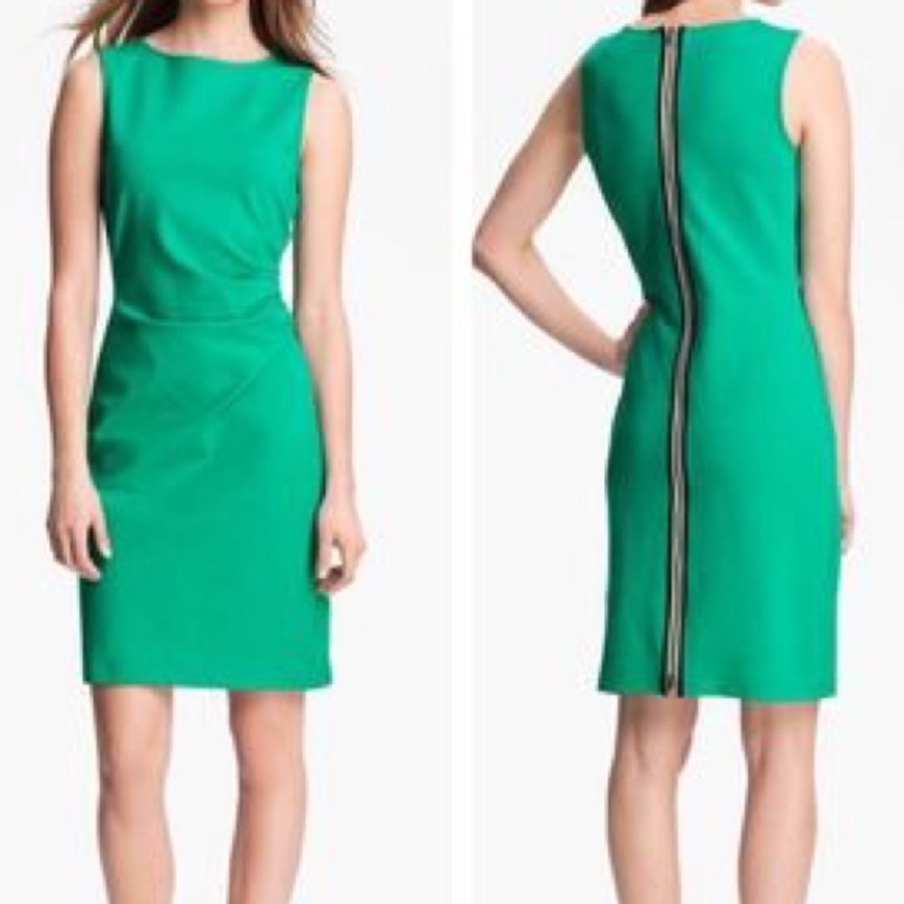 Kenneth Cole Zip-Back Dress